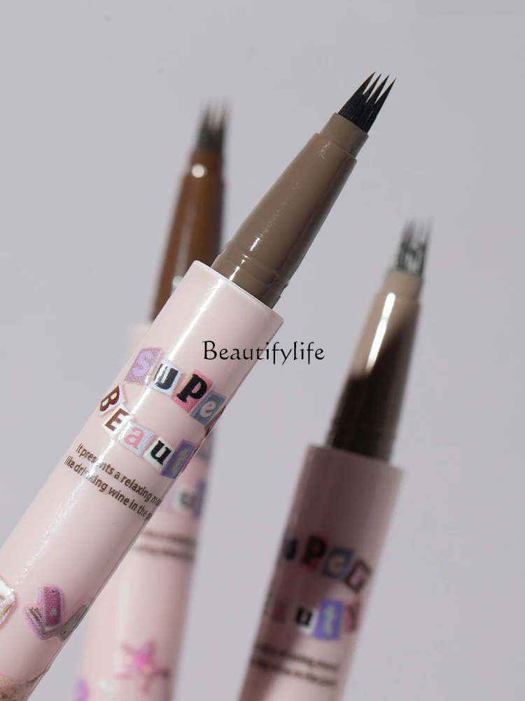 

Water Eyebrow Pencil Fork Type Four-Fork Waterproof and Durable