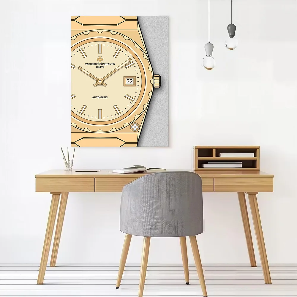 Vacheron Constantin Watch Canvas Poster Customizable Printed Canvas Painting Wall Art for Fans Wand Deko Interior Decoration