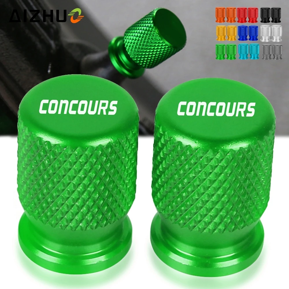 Tapas para vástago de válvula de neumático de rueda de vehículo de motocicleta, cubierta para KAWASAKI GTR1400 CONCOURS 2007-2016 ZG1000 CONCOURS 1992-2006 GTR 1400