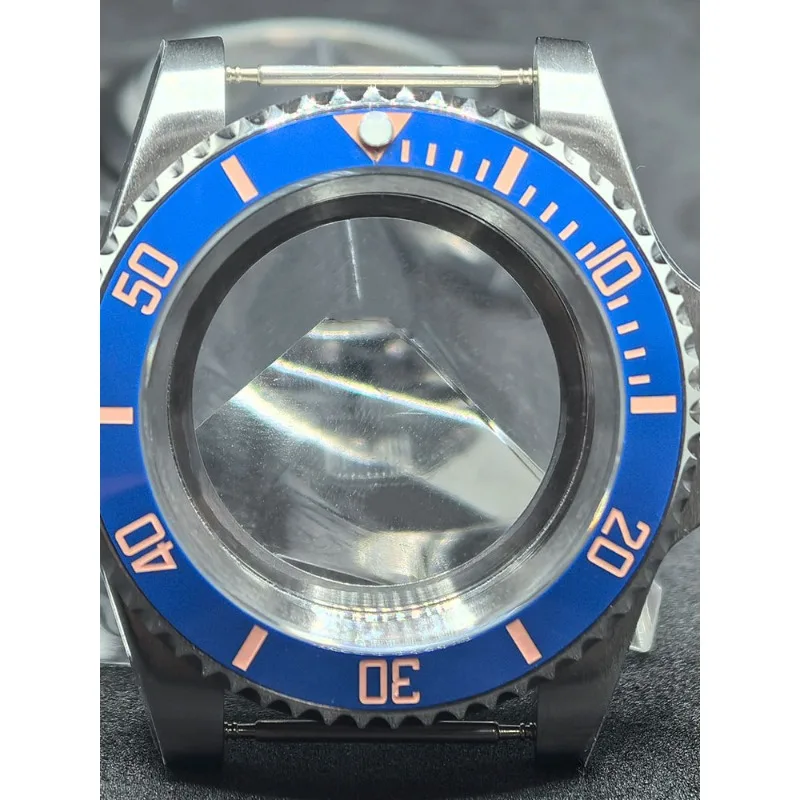 الحالة الميكانيكية ذات الحلقة الفرعية الغاطسة من خلال الجزء السفلي 40 مم مناسبة لملحقات تعديل الحركة NH35/NH36