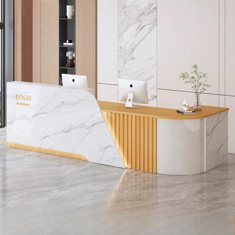 

Company Modern Reception Desks Shop Luxury Bar Beauty Restaurant Hotel Reception Desks Design Mostrador Commercial Furniture