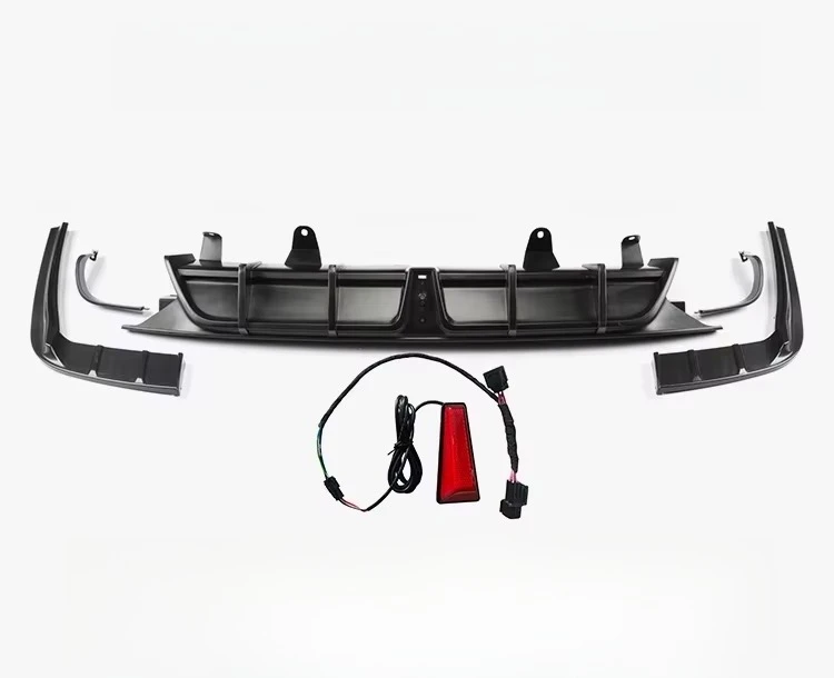 Multicolor 2018-2020 Exterior Accessories Rear Bumper Lip Diffuser & Splitter Car Accessory