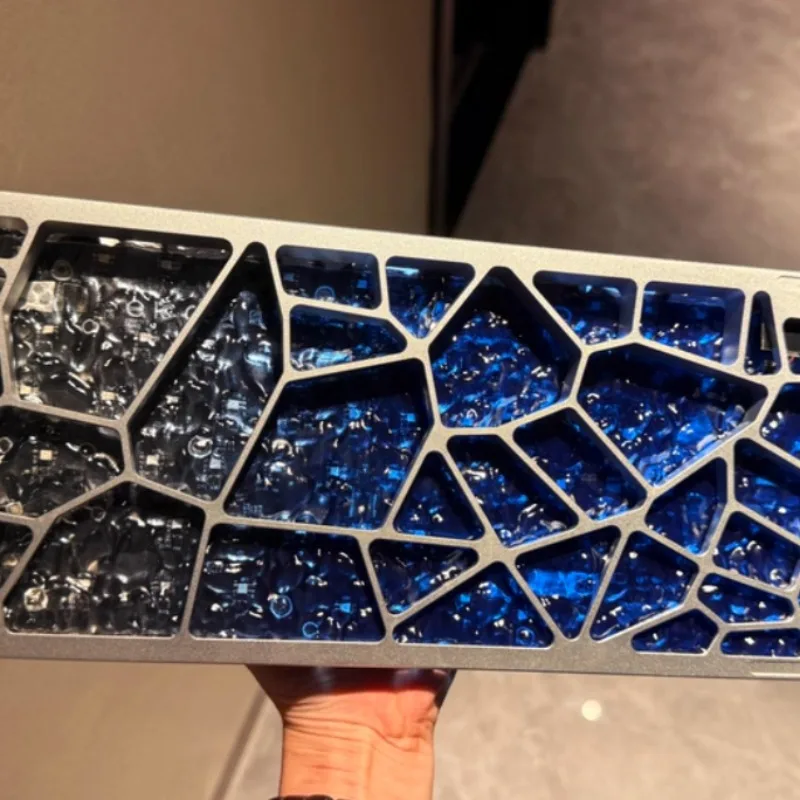 

Holy80 Sora80 Ke80 Полупрозрачная водяная рябь Световая направляющая пластина Пользовательские акриловые плоские аксессуары для клавиатуры Любой цвет Настройка