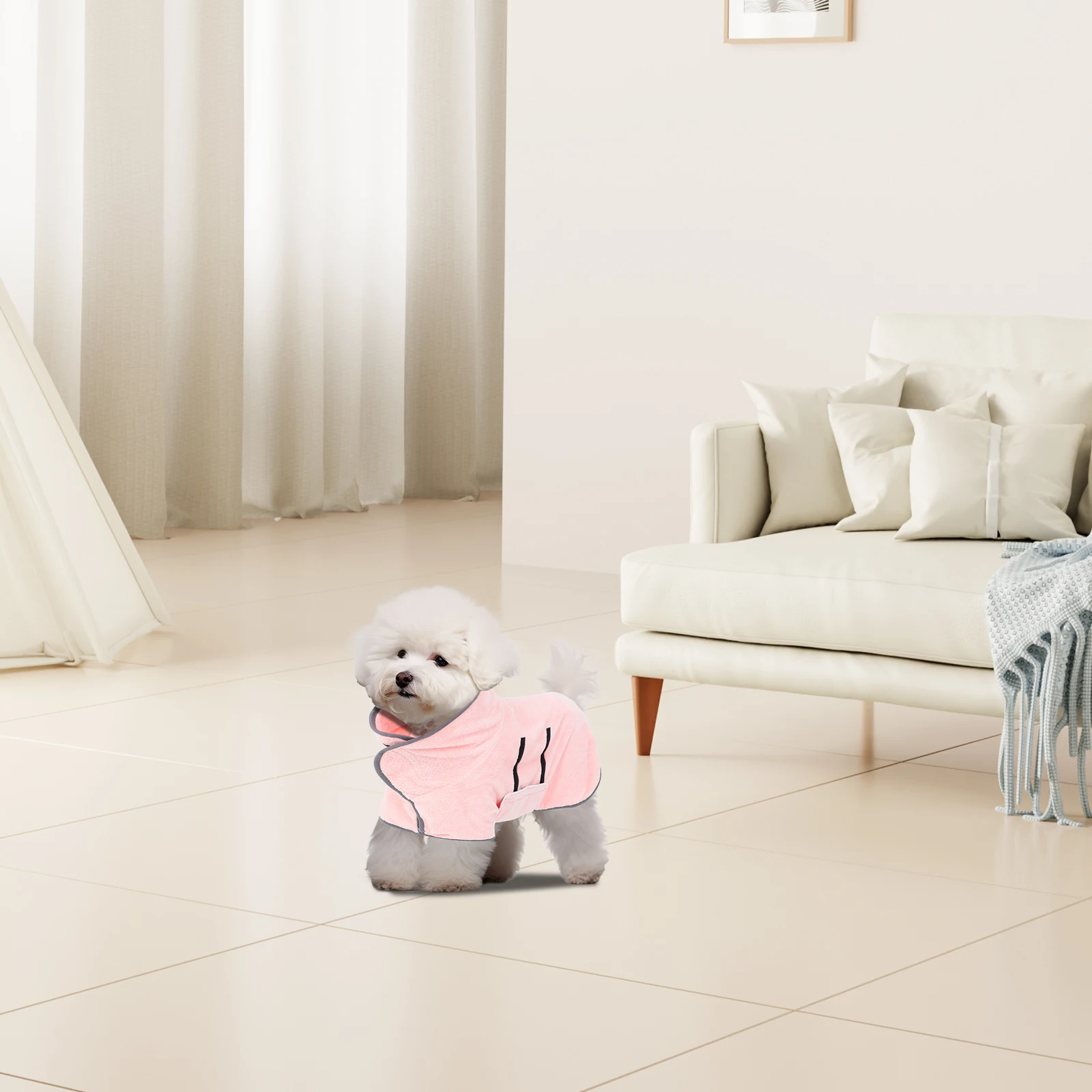 

Pet Bath Towels Dog Baths Bathrobe Absorb Water for Drying Dogs Coral Fleece Grooming Absorbent