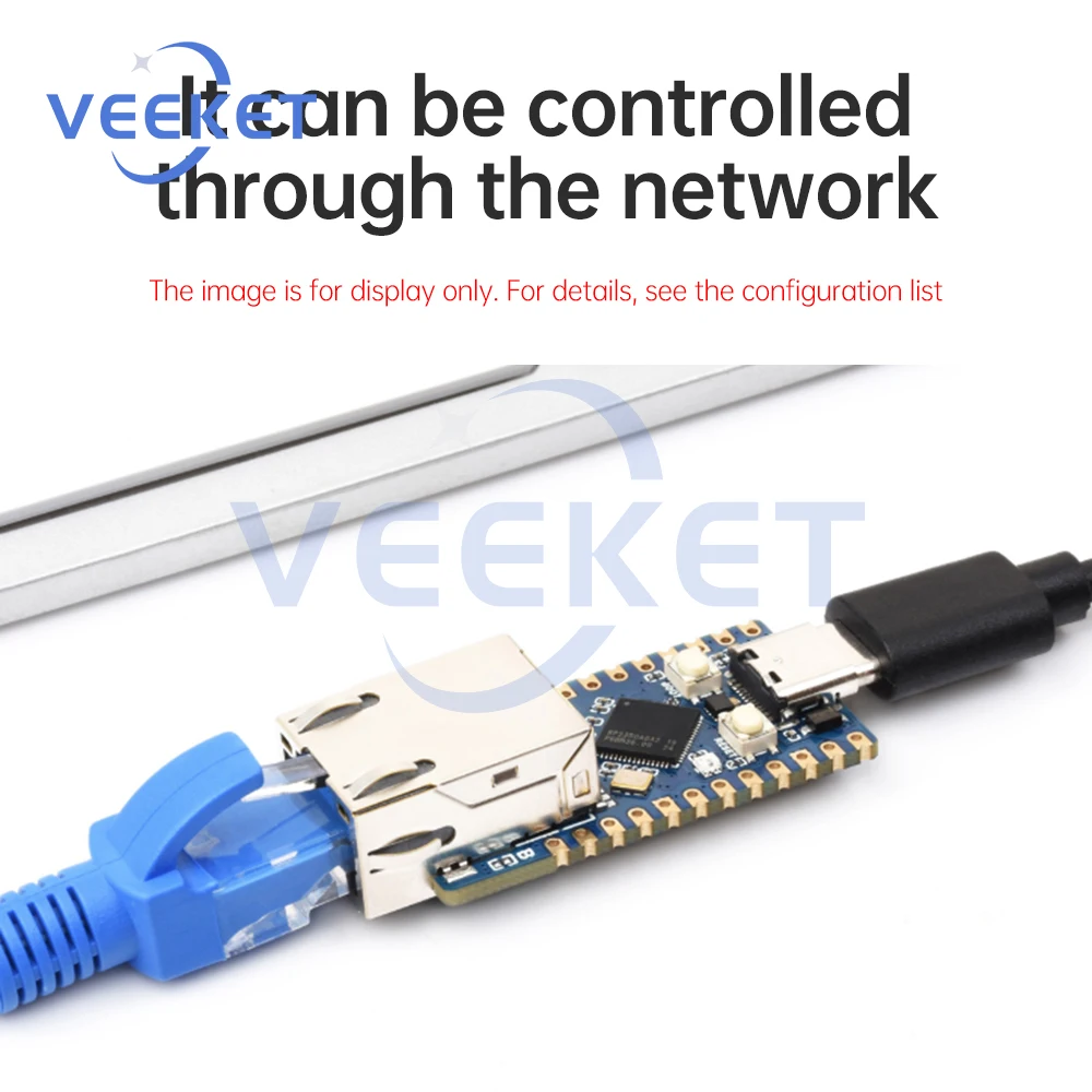 RP2350-ETH Micro Controller Development Board สําหรับ Raspberry Pi RP2350 CH9120 เครือข่าย Ethernet สําหรับ Arduino Type-C