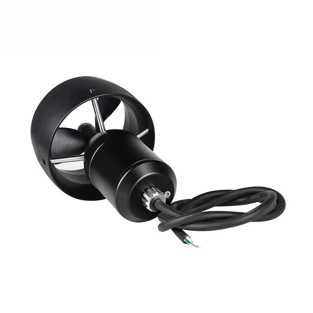 DW10 Brushless Permanent Magnet 36V 540W Underwater Thruster Motor Boat ROV Deep Sea Propulsion IP69 Waterproof Factory