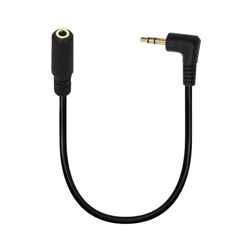 45BB Chất lượng 3,5mm ADIOS AUDIOS Cáp mở rộng 3,5mm góc từ nam sang nữ Bộ điều hợp âm thanh rõ ràng
