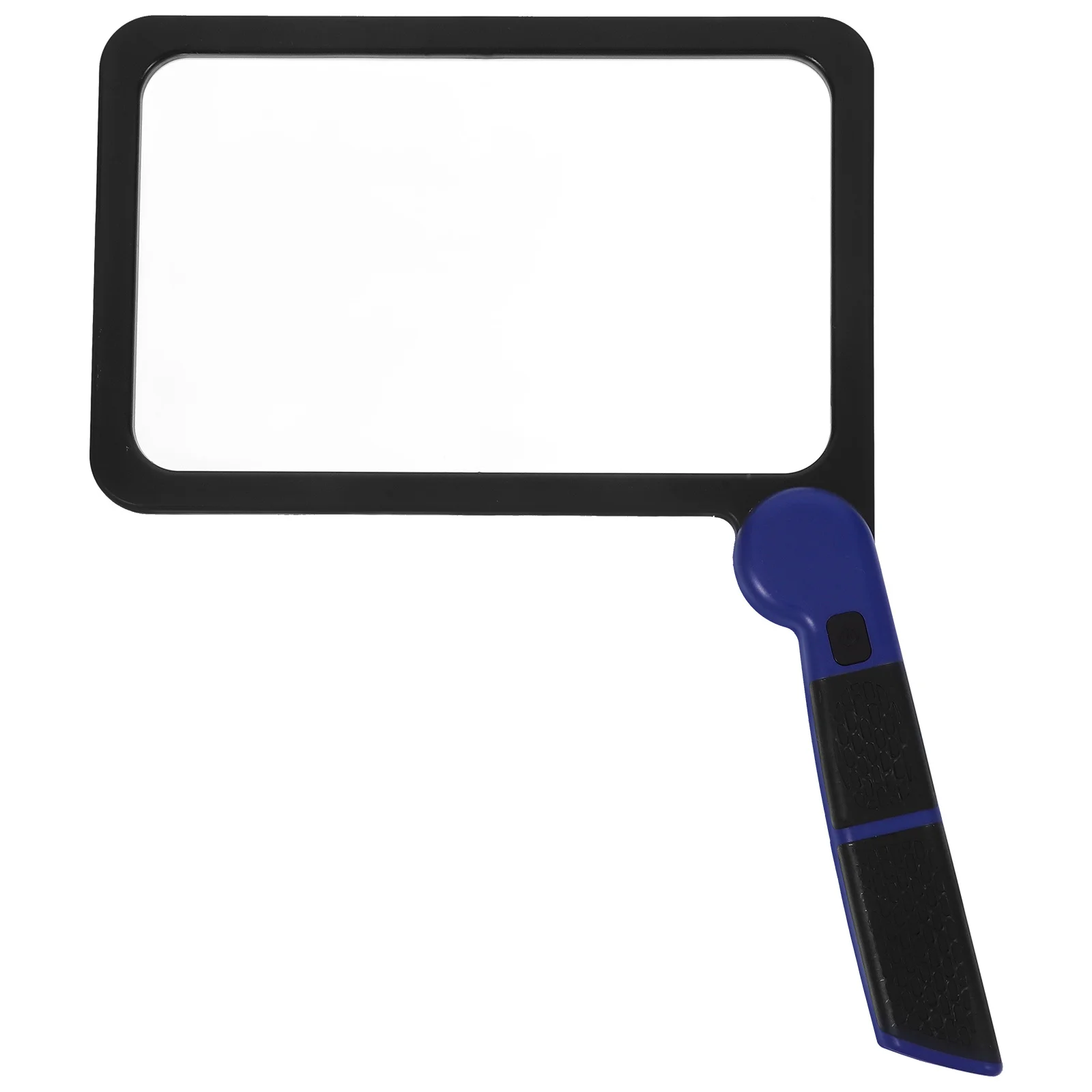 

Foldable LED Handheld Reading Magnifier Plastic Magnifying Tool for Seniors Books Large Page Magnifier Low Vision Brightness