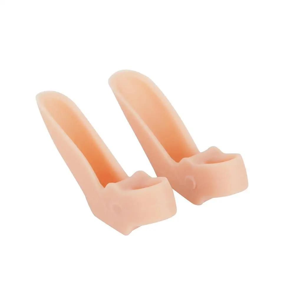 Silicone Toe Separator for Hallux Valgus - 1 Pair, Bunion Corrector, Foot Finger Protector, Ideal for Pedicures