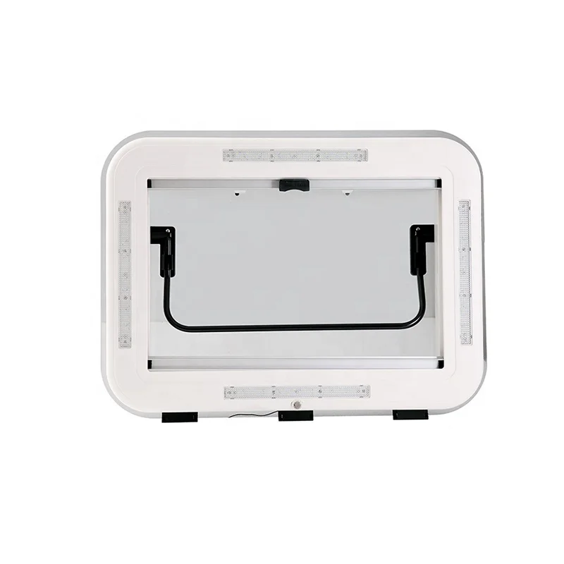 Aluminum Sunroof Light Emitting Diode Light Car Roof Window RV Sunroof Gauze Blinds For Trailer RV view 6