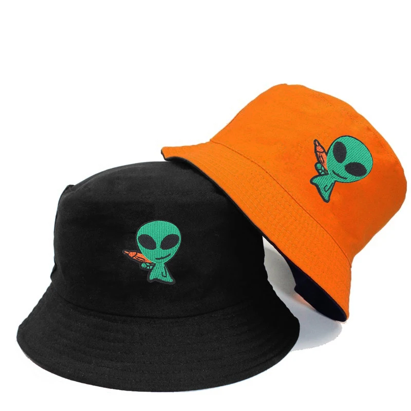 Chapéu de balde bordado estrangeiro para homem panamá pescador bonés f224 4 estações wear viagens ao ar livre compras spoof laser gun