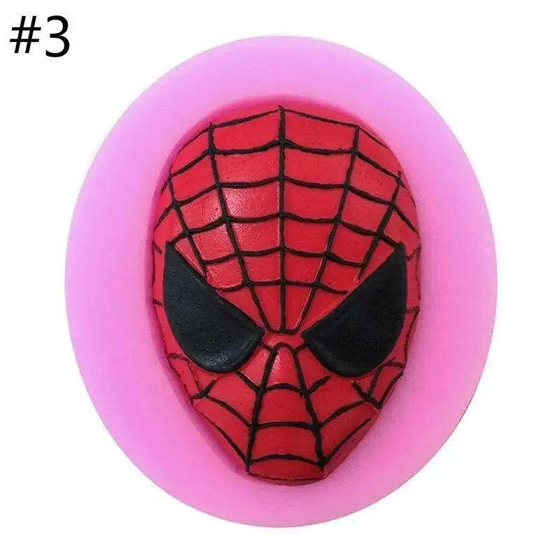 1pcs 3D Anime Silicone Molds Sugarcraft Fondant Chocolate Mold Face Silicone Cake Mold Cake Decorating Tools