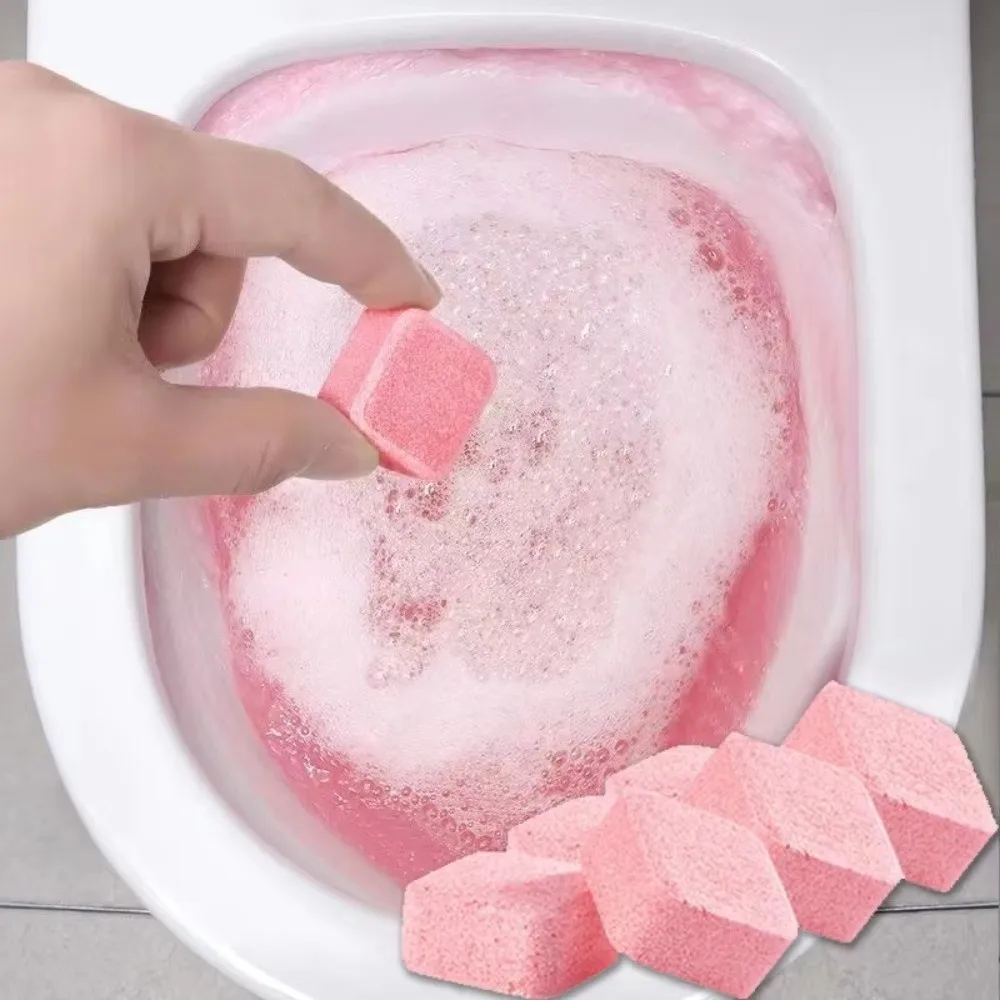 Fast Dissolving Toilet Cleaning Effervescent Tablets Odor Removing Long-Lasting Toilets Cleaner Deodorant Dirt Remover
