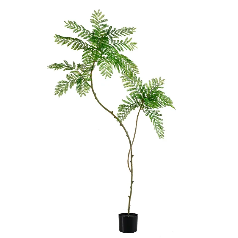 Artificial green plants, potted plants, indoor living room, floor decorations, flower ornaments, fake trees, bionic plants