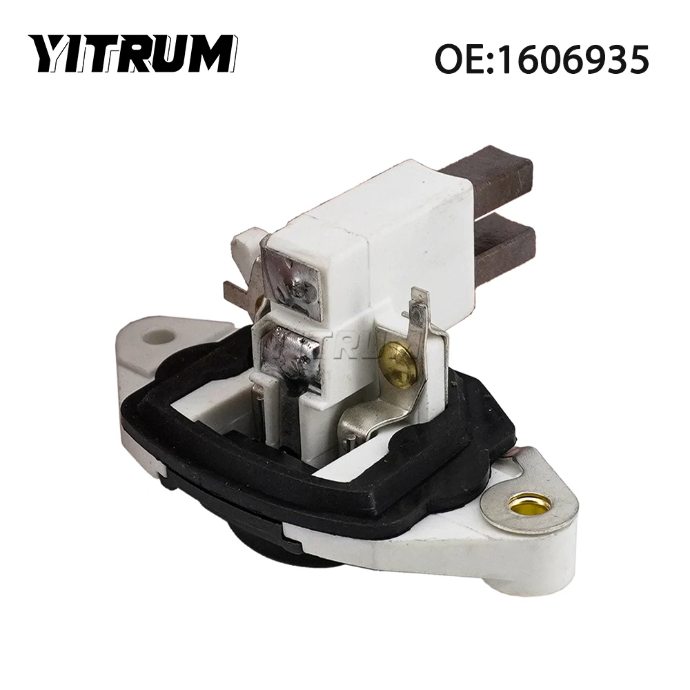 

YITRUM 1606935 1197311304 21058175 6889019 1676162 Alternator Regulator For IVE DAF MAN Volvo Trucks 24V