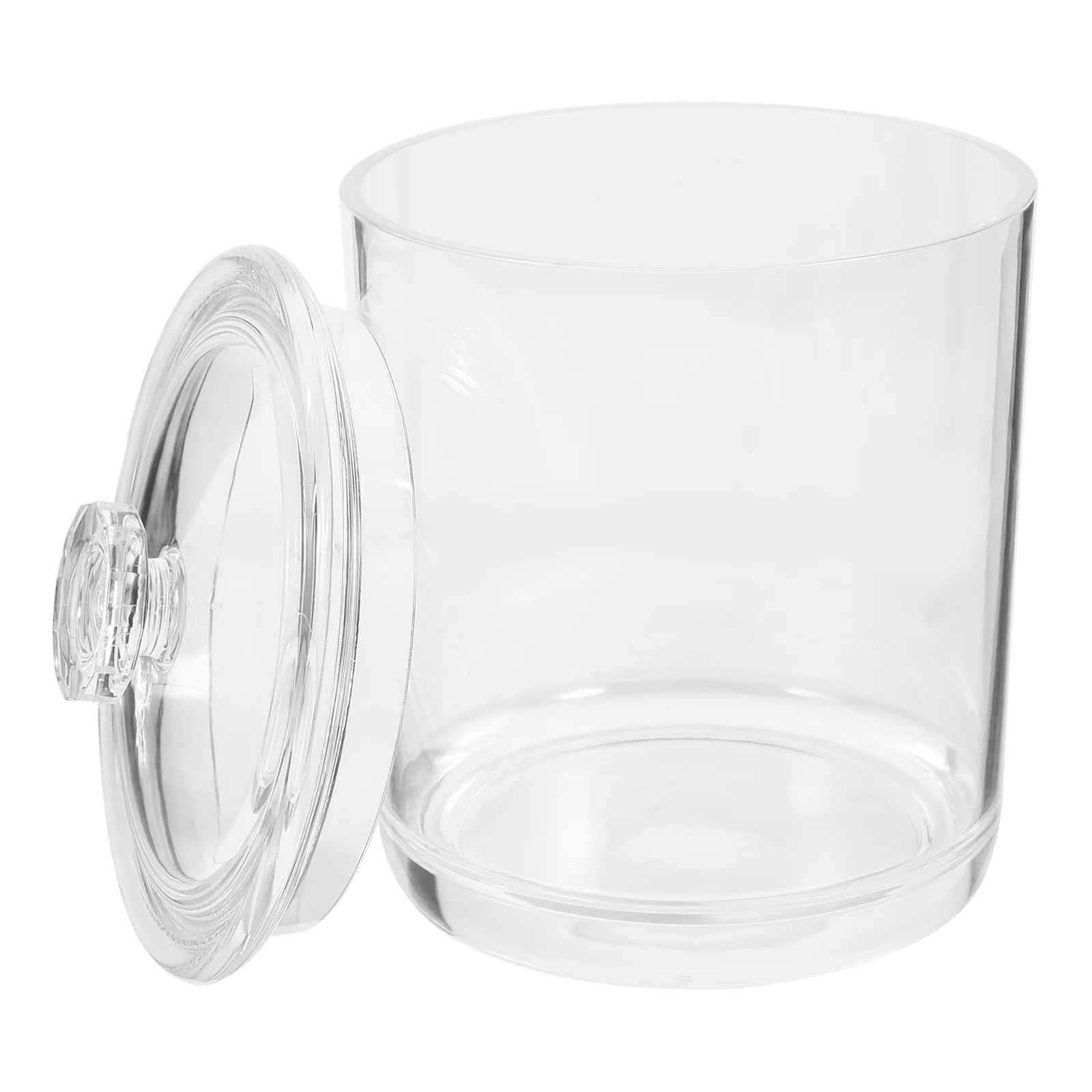 

Multipurpose Storage Jar 950ml Transparent Acrylic Canister Lid Tea Grain Candy Airtight Kitchen Container Sugar Coffee Holder