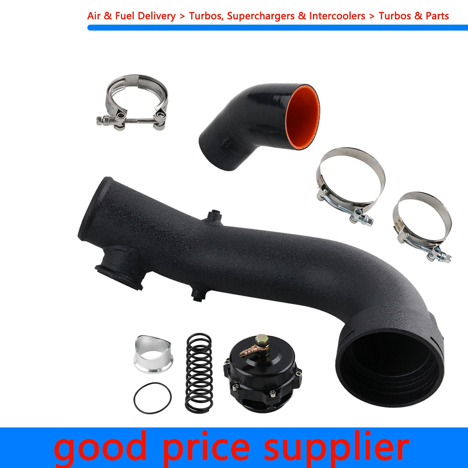 Intake Turbo Charge Pipe Kit ForBMW N54 335i E82 E88 335i 335xi E90 E91 E92 E93 50mm Bov