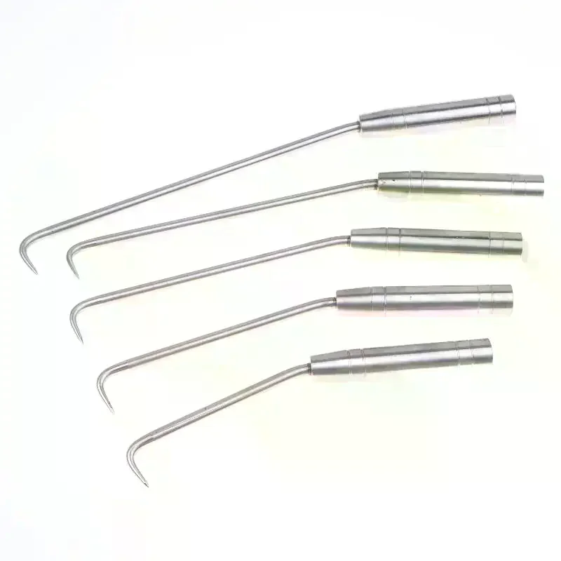 Stainless Steel Construction Hook Thread Rebar Tie Wire Winding Knitting Clamp Twister With Hook Rotation Binding Steel Bars