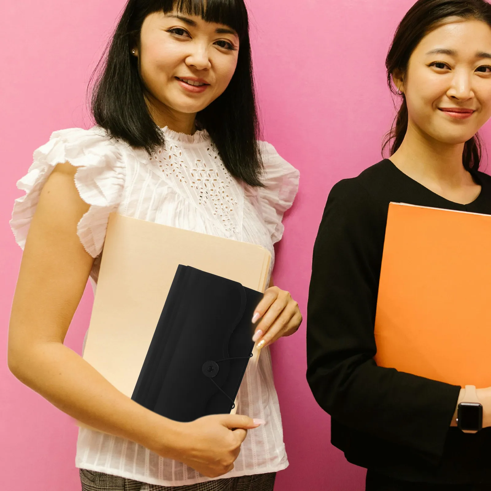 

Пластиковая папка-аккордеон для документов, портативный многослойный органайзер для хранения данных, чеков и счетов