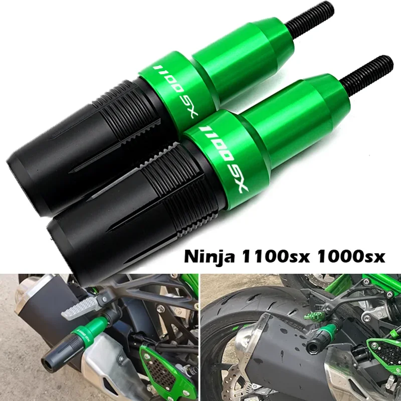 

For Kawasaki Ninja 1100sx 1000sx Ninja 1000 1100 SX SE Motorcycle Accessories Exhaust Frame Slider Crash Pad Falling Protector