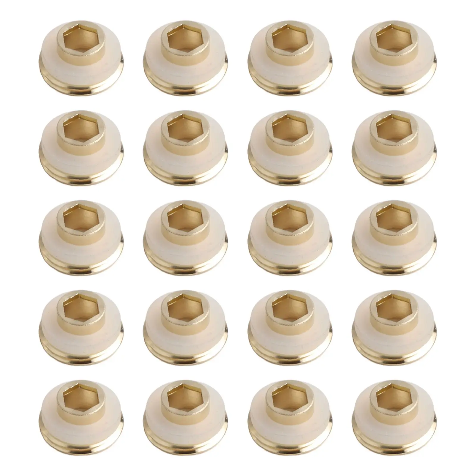 

G1 2 Интерфейс Необработанная накладка без ленты 20 подушечек в комплекте Простота установки Изысканная упаковка в коробке Набор латунных и силиконовых подушечек