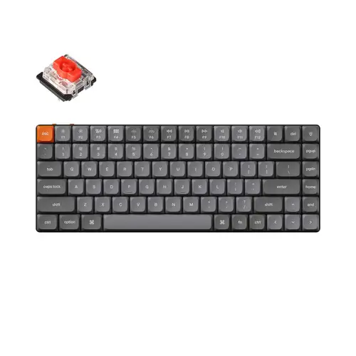 Keychron K3 Max QMK/VIA teclado mecánico inalámbrico personalizado retroiluminación RGB interruptor Gateron de perfil bajo tecla PBT de doble disparo