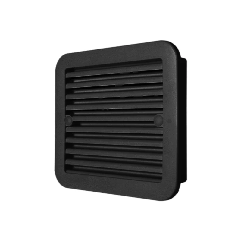 12V/220V RV Cooling Air Vent Strong Wind White/Black Caravan Side Exhaust Fan for Camper Motorhome Kitchen RV Vent Fan Window