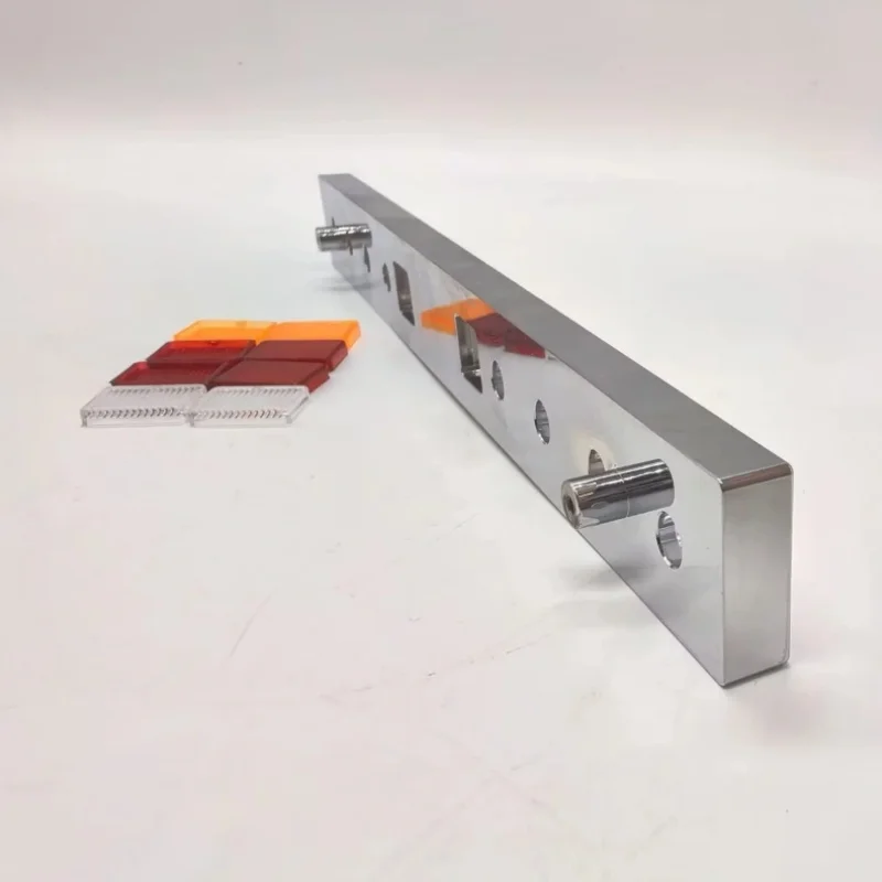 

Металлический задний бампер LESU с фонарями для радиоуправляемых моделей грузовиков TAMIYA King Hauler, Globe Liner, Grand Hauler в масштабе 1/14, аксессуары для самостоятельной сборки.