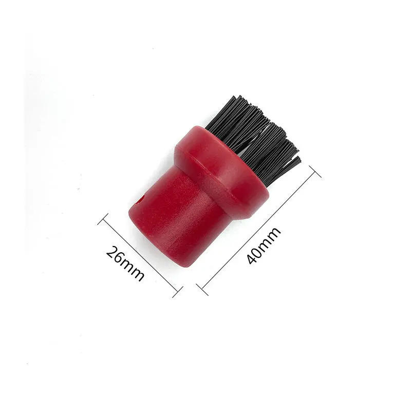 1PCS Red Small Round Brush for Karcher Easyfix SC1 SC2 SC3 SC4 SC5 SC7 Handheld Vacuum Cleaner Parts Accessories Cleaning Brushs