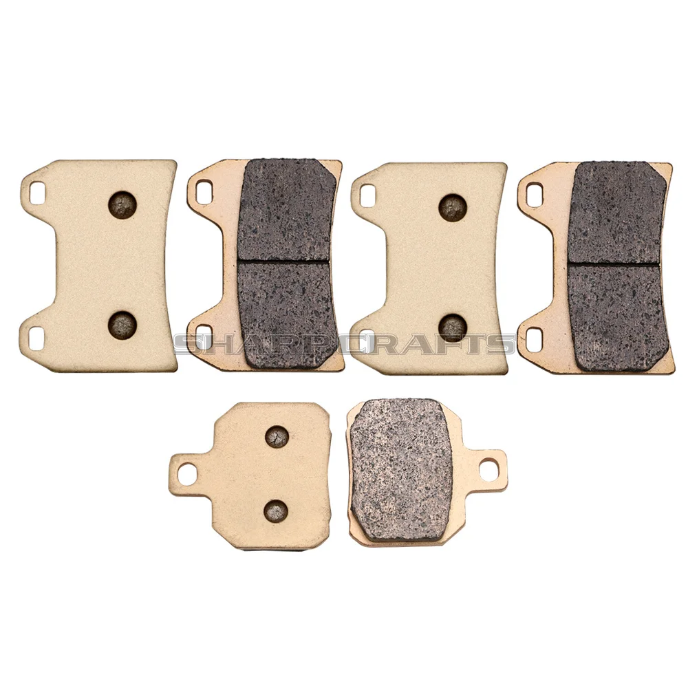 For Ducati 696 750 Supersport I.E. Sport 796 Hypermotard 848 900 MH Evoluzione 1100 EVO Monster Motorcycle Front Rear Brake Pads