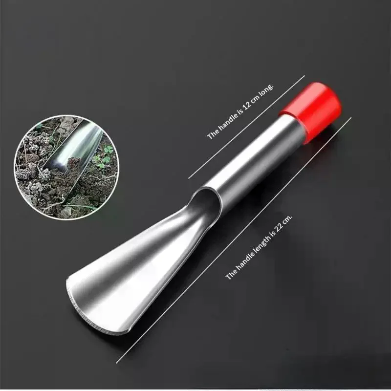2 Pcs Lawn Mower Cleaning Kit Efficient Scraper & Brush Stainless Steel Ergonomic For Professional Lawn Maintenance