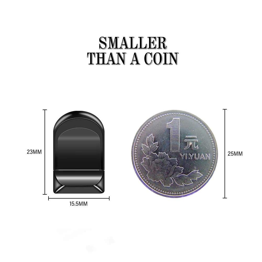 

Black Mini Pen Drive 16GB High Speed Memory Stick Pen drive 64GB USB 2.0 Oval Flash Drive Convenient Business Gifts Key Chain