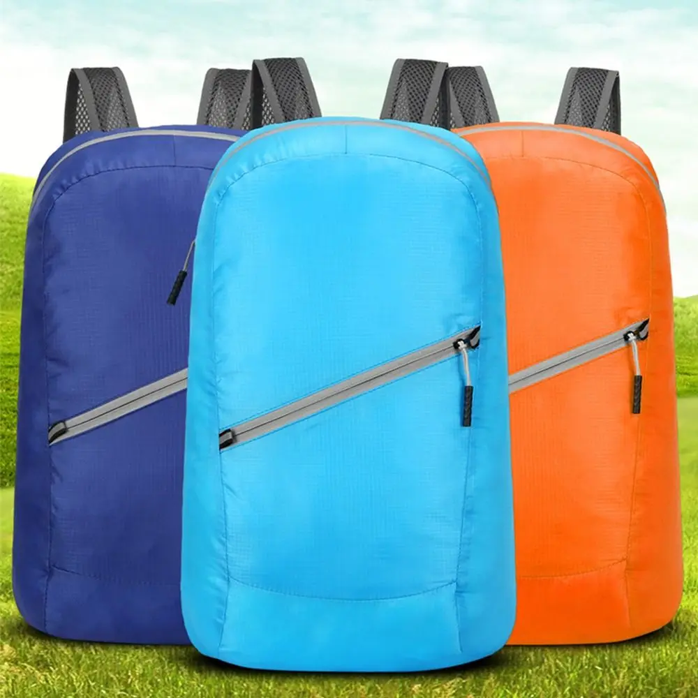 

Portable Unisex Travel Waterproof Hiking Camping Women Lightweight Nylon Bag Foldable Men Backpack Mini Travel Backpack