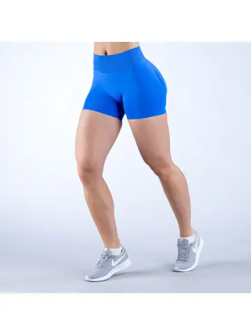 Summer High Waisted Yoga Shorts Fashionable and Sexy Running Fitness Pants Solid Color Yoga Leggings
