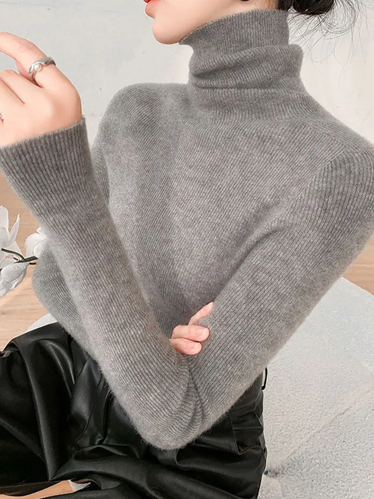 

Трикотаж Sli для похудения High Ne, повседневный длинный све, базовый слой, теплый, уютный, осенне-зимний, новое поступление, Camere...