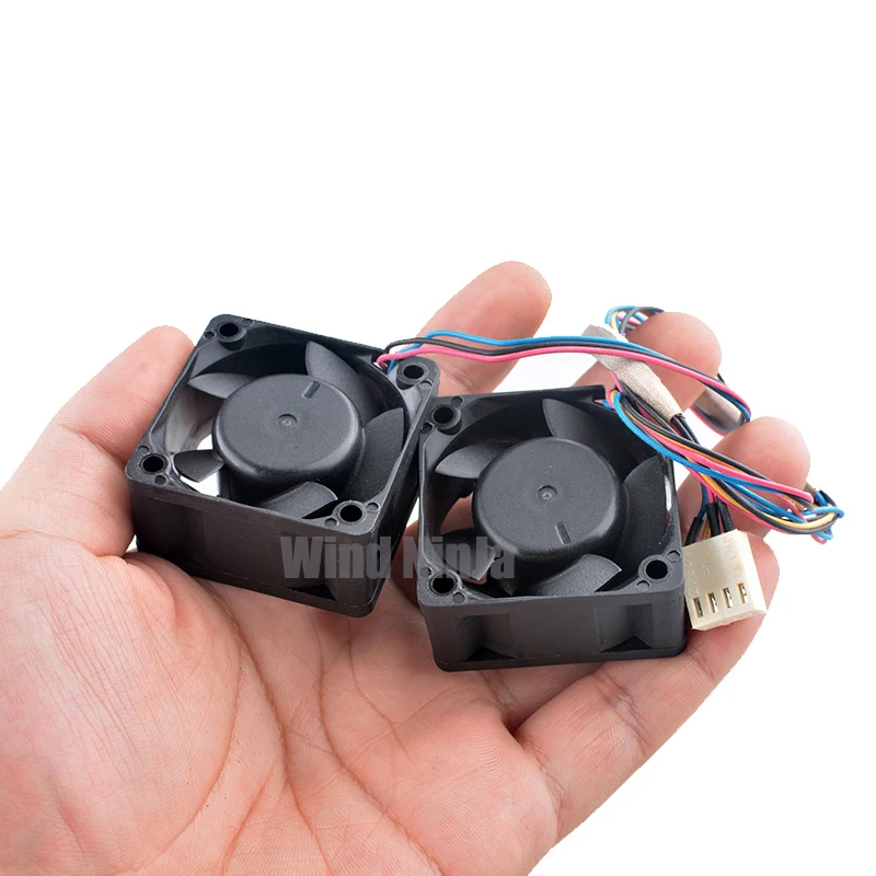 DS04020B12U 4 سنتيمتر X 40 مللي متر مروحة التبريد المزدوج الكرة تحمل 40x40x20 مللي متر DC12V 0.25A 4-Pin الهيكل وحدة المعالجة المركزية مروحة تبريد الهواء
