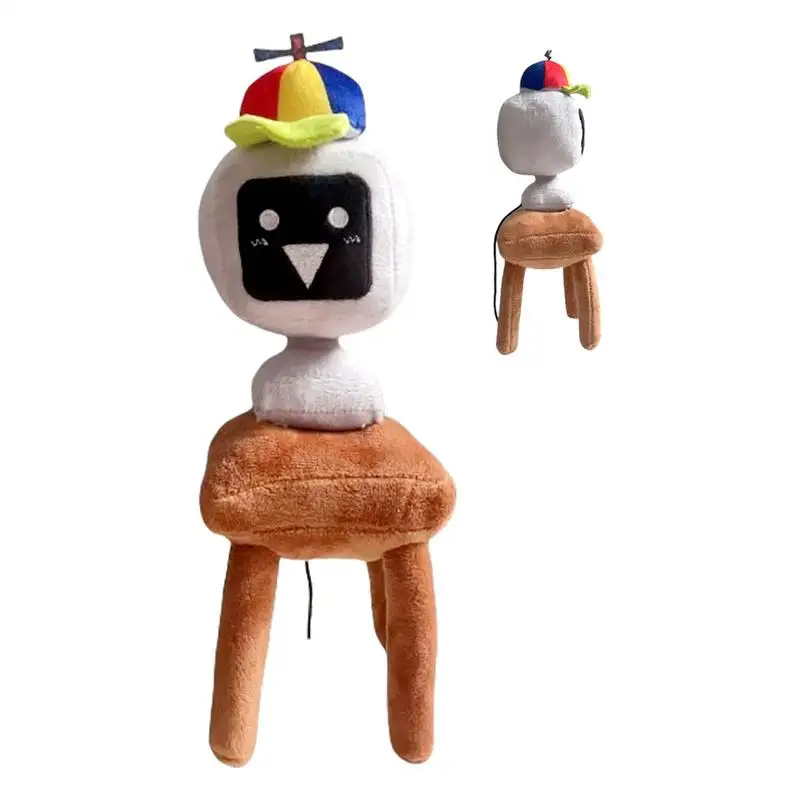 

Плюшевая кукла Sprunkis TV Person 9,84 дюйма Sprunkis TV Man Плюшевая кукла Музыкальная игра Кукла Ритм-бокс Телевизионные люди для детей Игрушки Подарок