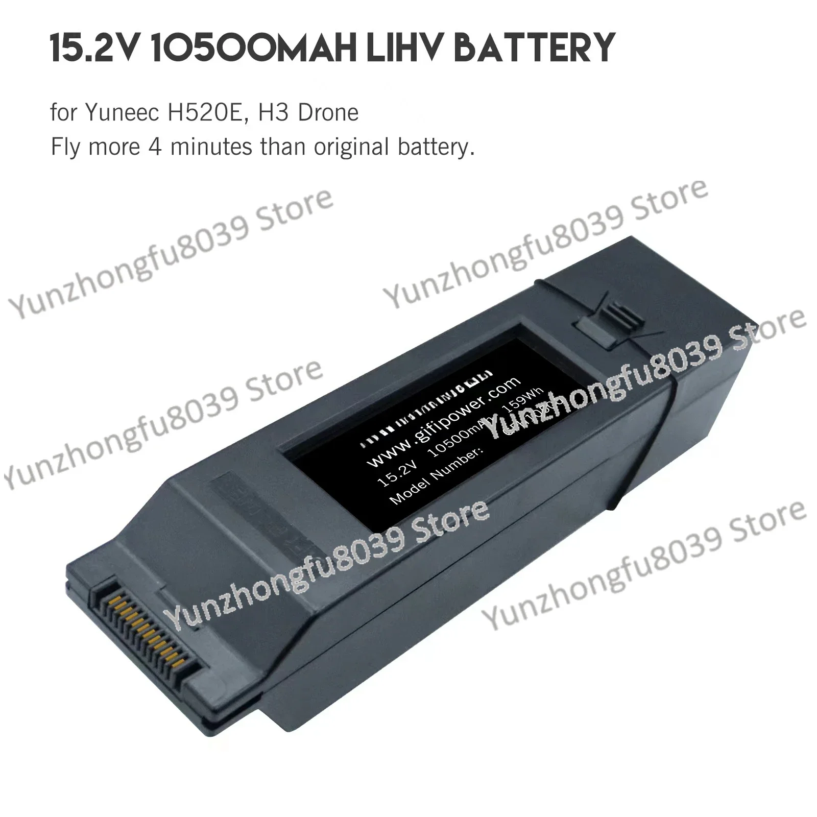 Suitable for Haoxiang drone Yuneec H520E/H3 Drone15.2V10500mAh large capacity lithium battery