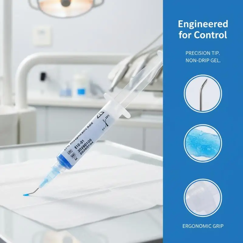 37 Percent Dental Etching Gel Professional Acid Etchant For Effective Restoration Bonding