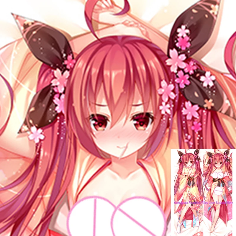 

Dakimakura Anime Kotori Itsuka Double-sided Print Life-size Body Game Pillow Cover Bedding Gifts