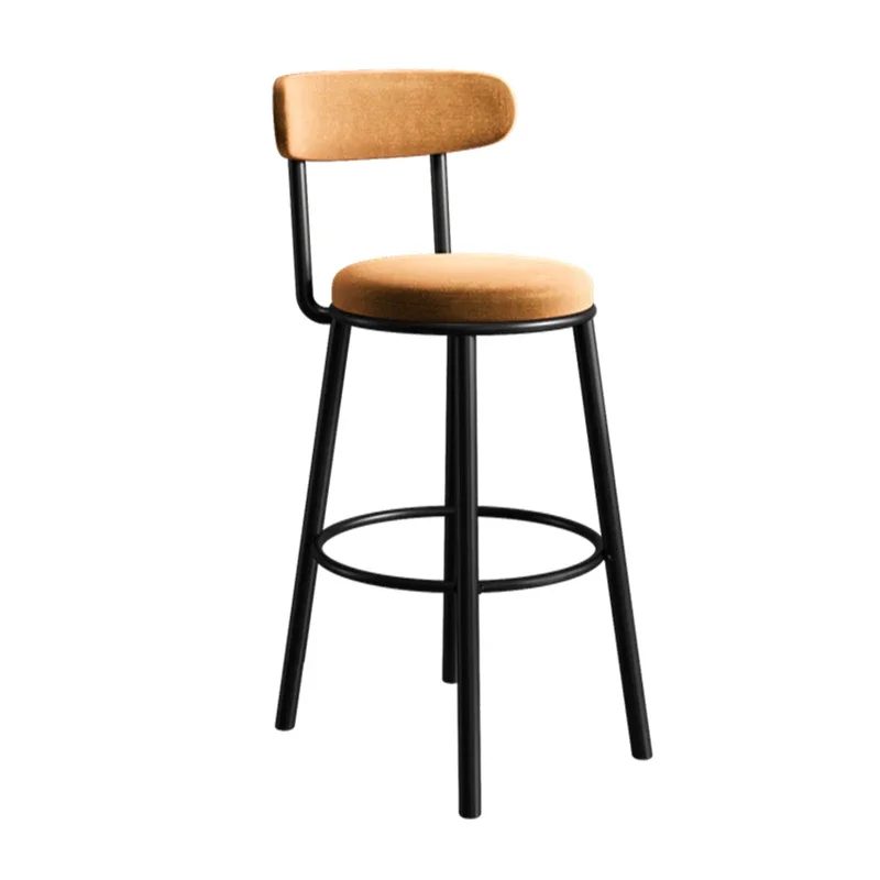 Nordic Bar Chairs Reception Desks Counter Design Highchairs Accent Kitchen Salon Furniture