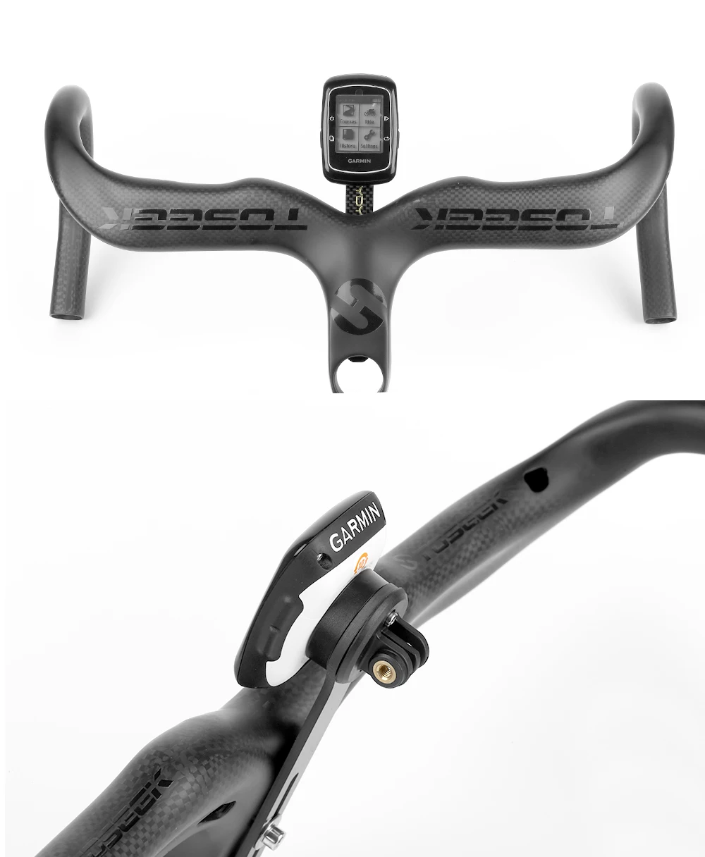 CYDY Carbon 3K Garmin Halterung Edge 130 200 Rennrad-Computerhalterung Wahoo Bryton Rider 420 Fahrrad-Lichtclip Kamera-Halterung – Detail 14