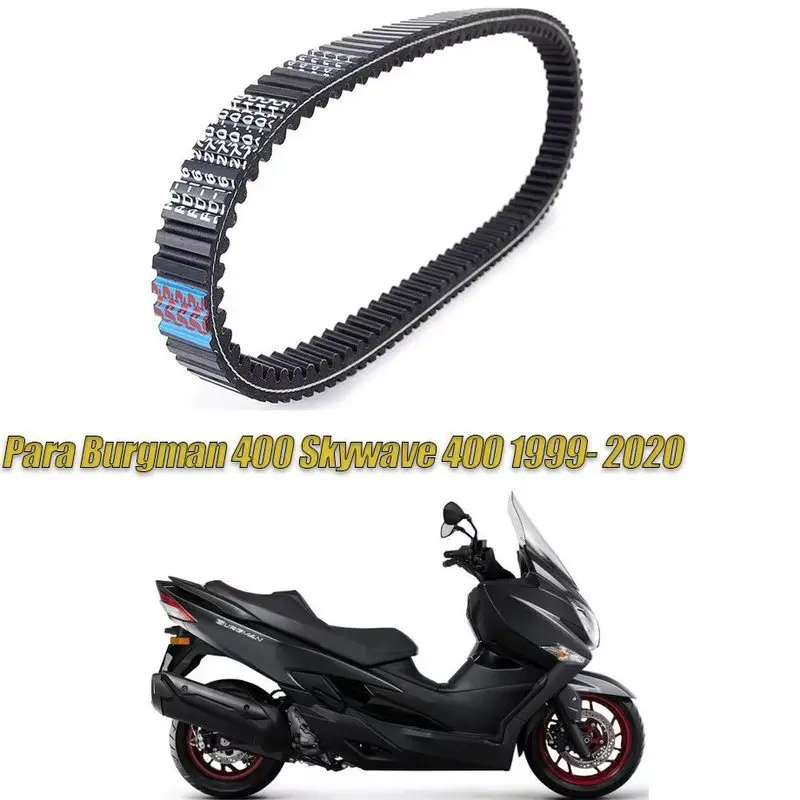 AN400 Drive Belt For Suzuki Burgman 400 Skywave 400 1999- 2020 AN 400 27601-15F03 27601-15F10-000