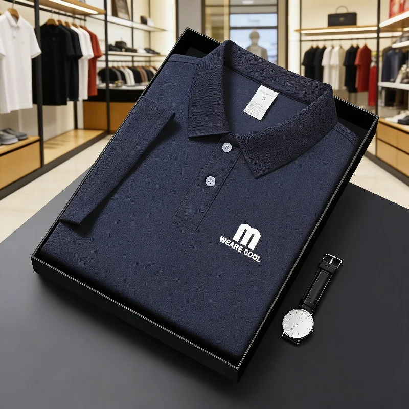 High Quality Breathable Men Polo Shirts Casual Solid Color Short Sleeve Polo Shirt For Men/Women Summer Desiger Gift Clothing