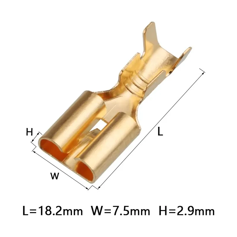 5 sets 5 Pin Automotive Relay Base Connector Relay Sockets With Metal Pins plug DJJ7053A-6.3-21