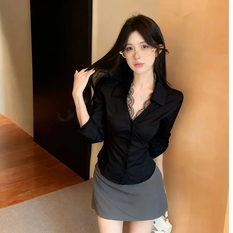 مثير فتاة حار طويلة Sve irt المرأة Faion مجموعة سليم صالح ort تنورة قطعتين مجموعة الشتاء تخفيف Sle الرغبة النقية Sle