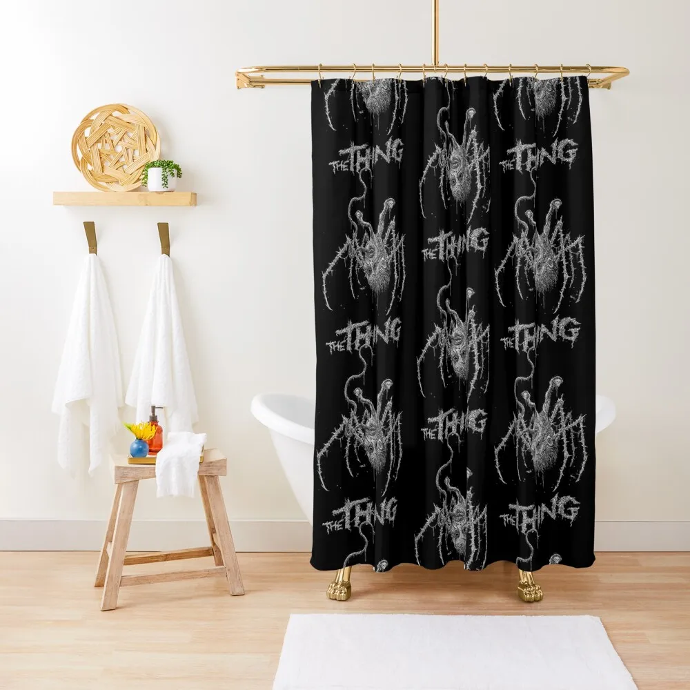 

The Thing Cult Horror Design Shower Curtain Shower Bathroom Bathroom Deco Cover Curtain