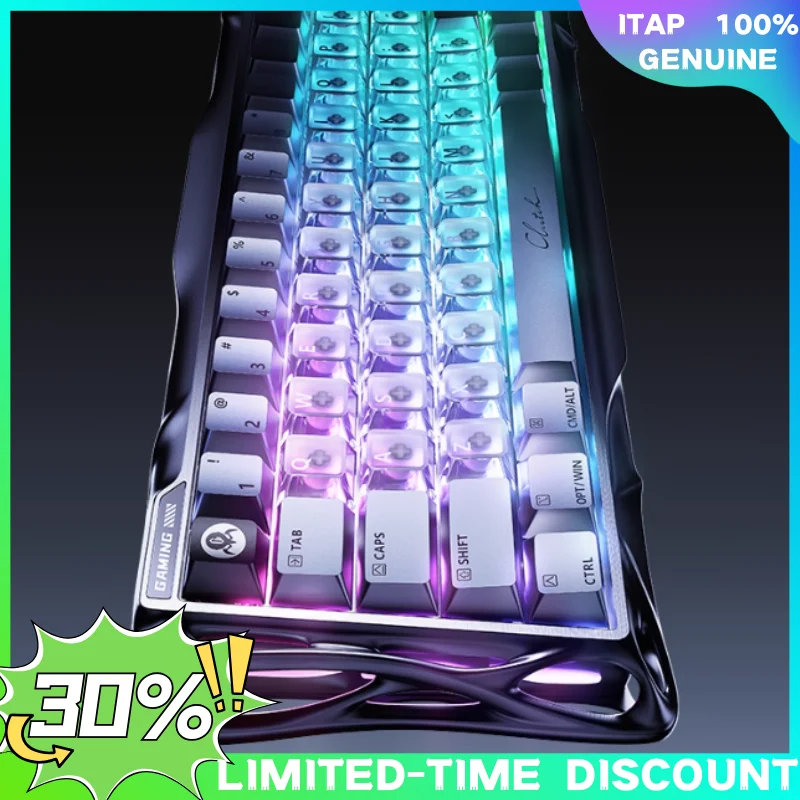 

GravaStar V60Pro Aluminium Alloy Magnetic Switch E-sports Keyboard RT0.005 8K Gasket Gaming Keyboard Low Delay PC Gamer Gifts