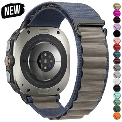 Alpine Loop For Samsung Galaxy Watch 7 Ultra Strap 47mm Accessories Sport Nylon Bracelet correa Galaxy watch ultra band 47 mm