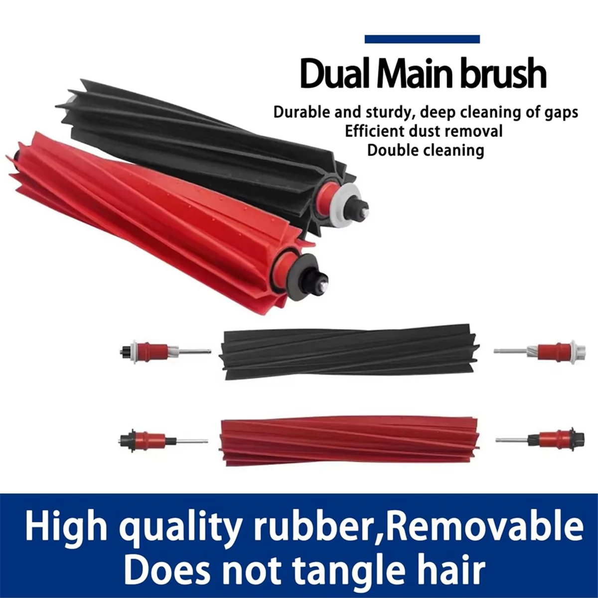 Fzfz para qrevo slim, qrevo master aspirador de pó acessórios escova principal filtro mop pano saco pó peças reposição